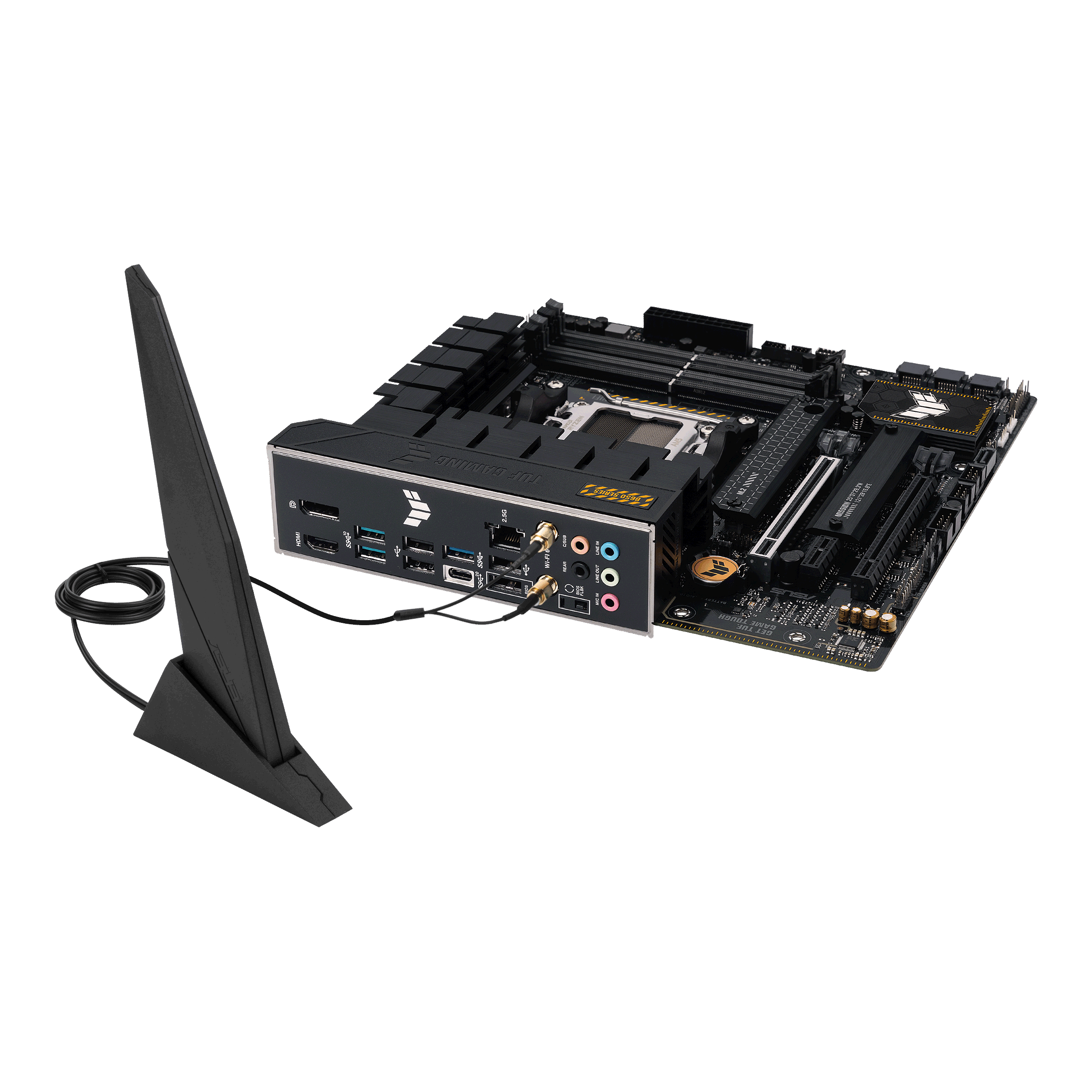 ASUS TUF GAMING B650M-PLUS WIFI AMD Ryzen AM5 DDR5 Motherboard ASUS TUF GAMING B650M-PLUS WIFI AMD Ryzen AM5 DDR5 Motherboard